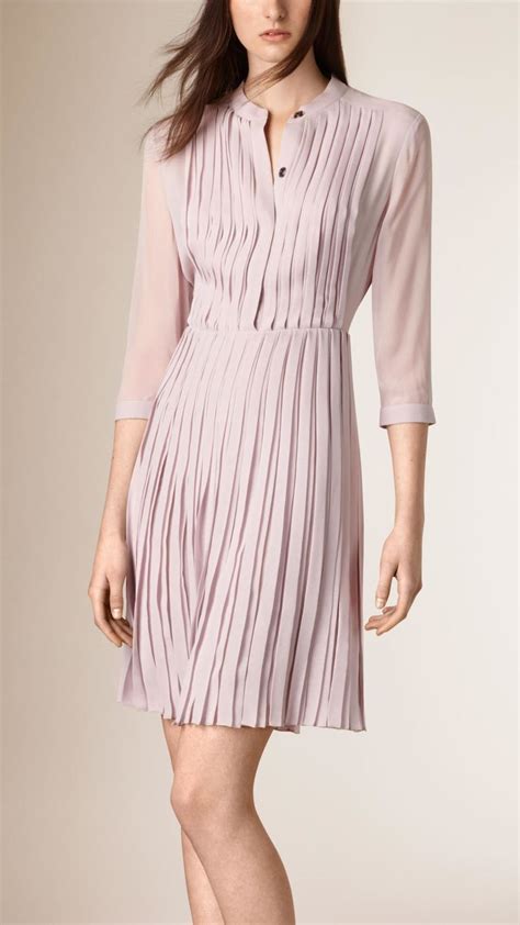 burberry spring dresses|burberry pleated neck franny dress.